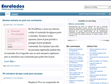 Tablet Screenshot of enralados.com